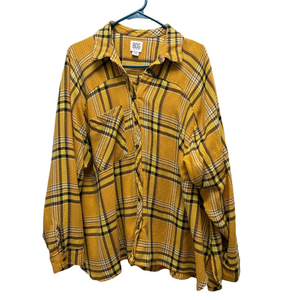 BDG Urban Outfitters Plaid Oversized Tunic Flannel Size Large Shacket